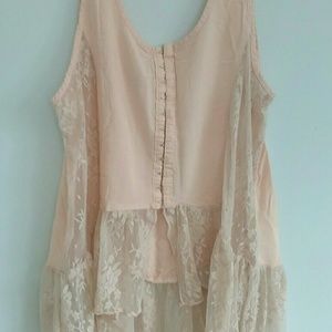 Flirty dressy sexy tank